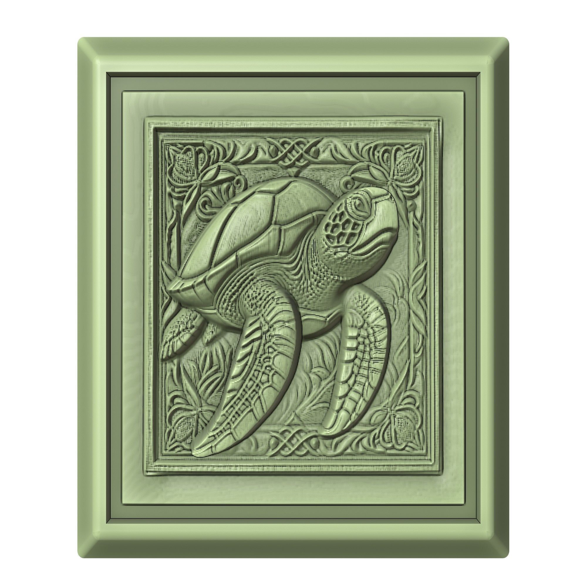 Sea Turtle Animal 3D print model_2