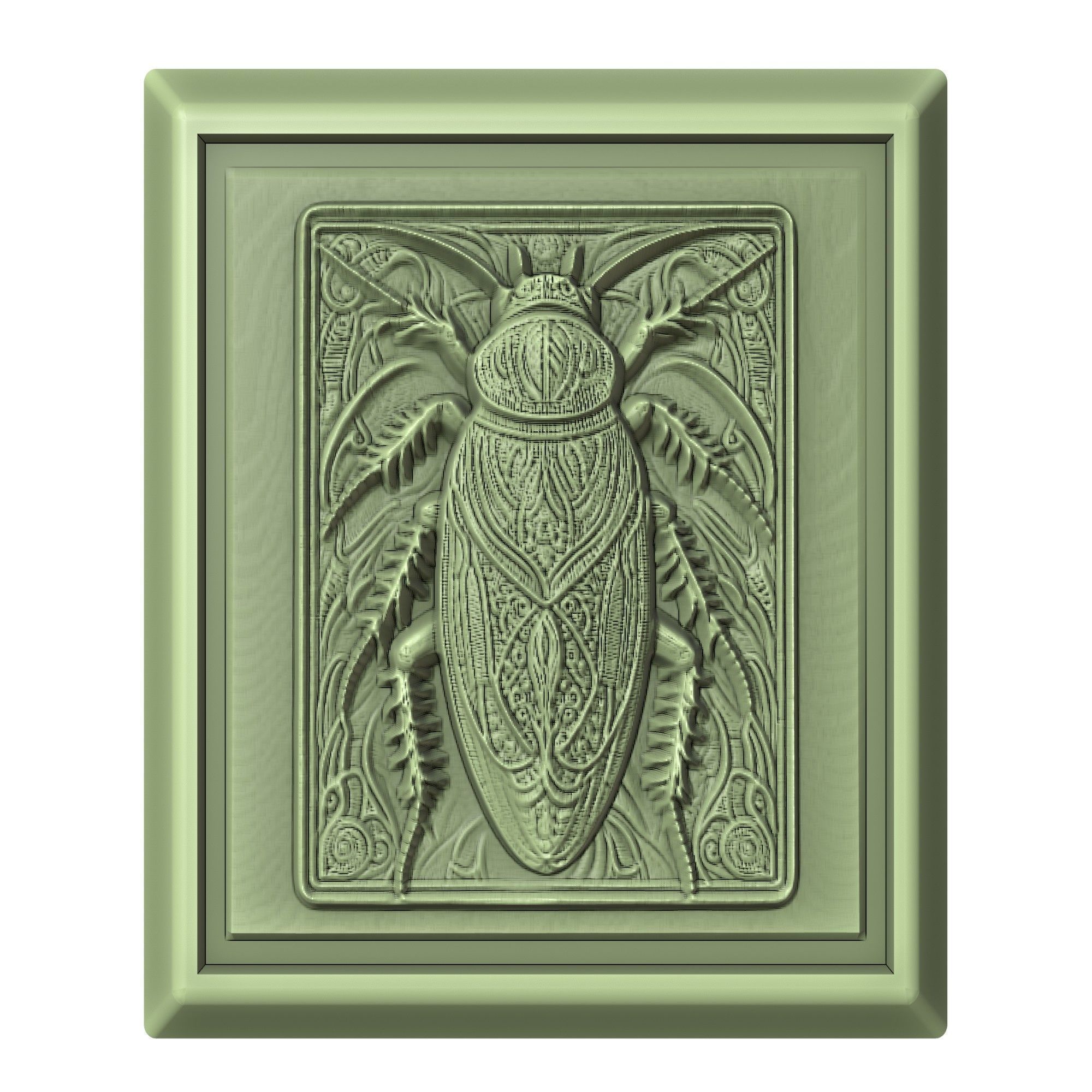 Cockroach Animal 3D print model_2