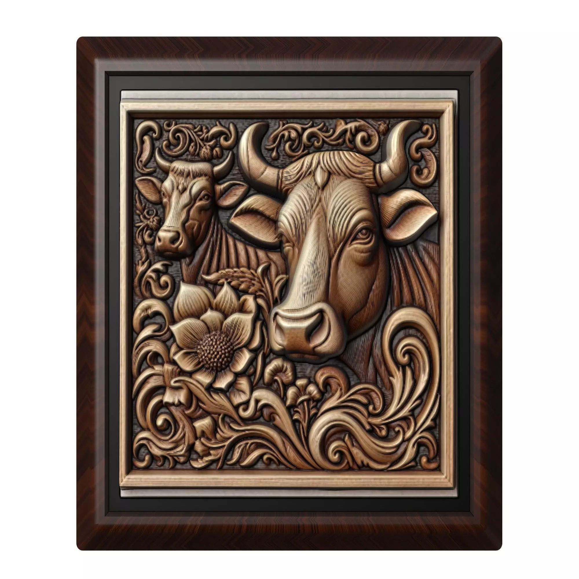 Cow Animal 3D print model_0