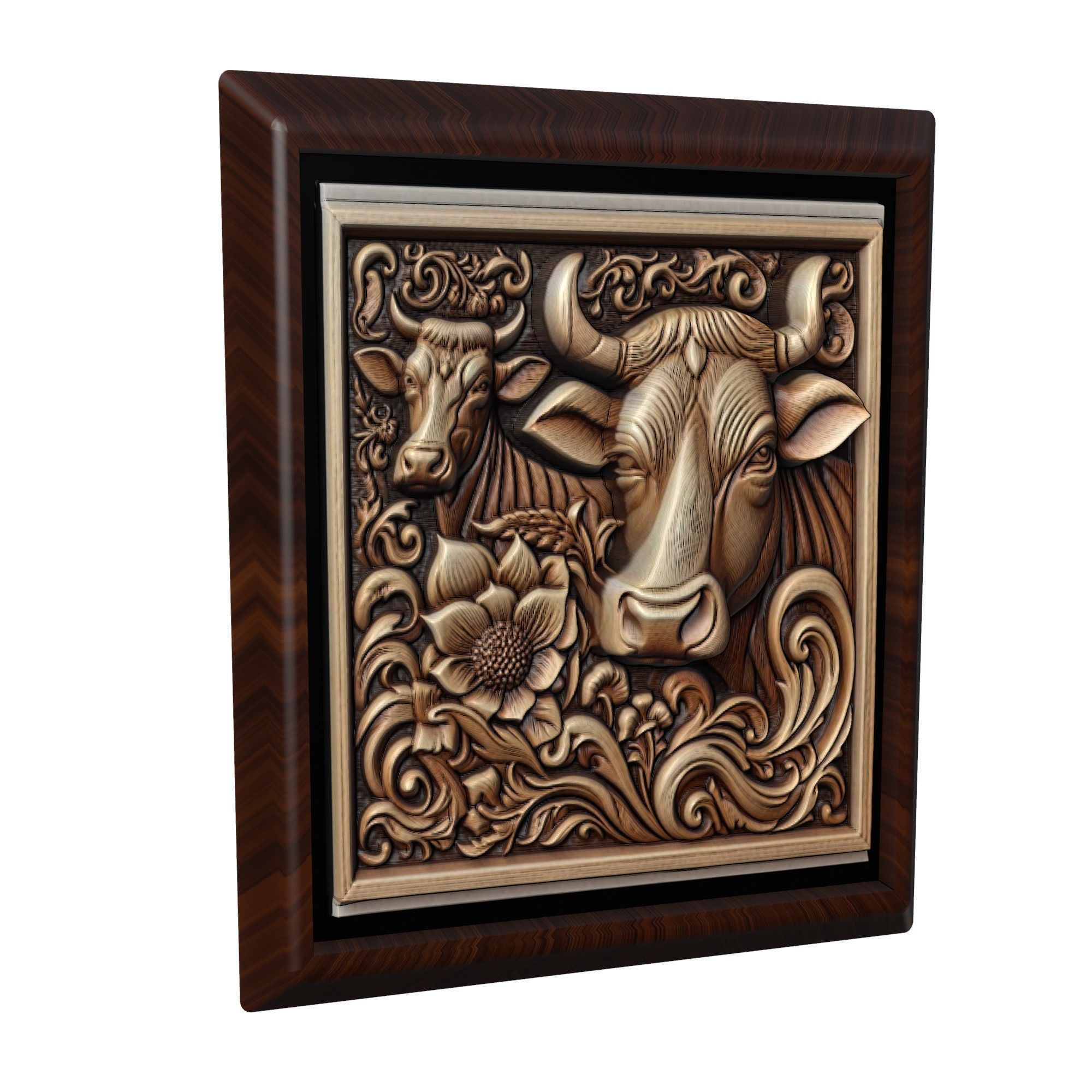 Cow Animal 3D print model_1