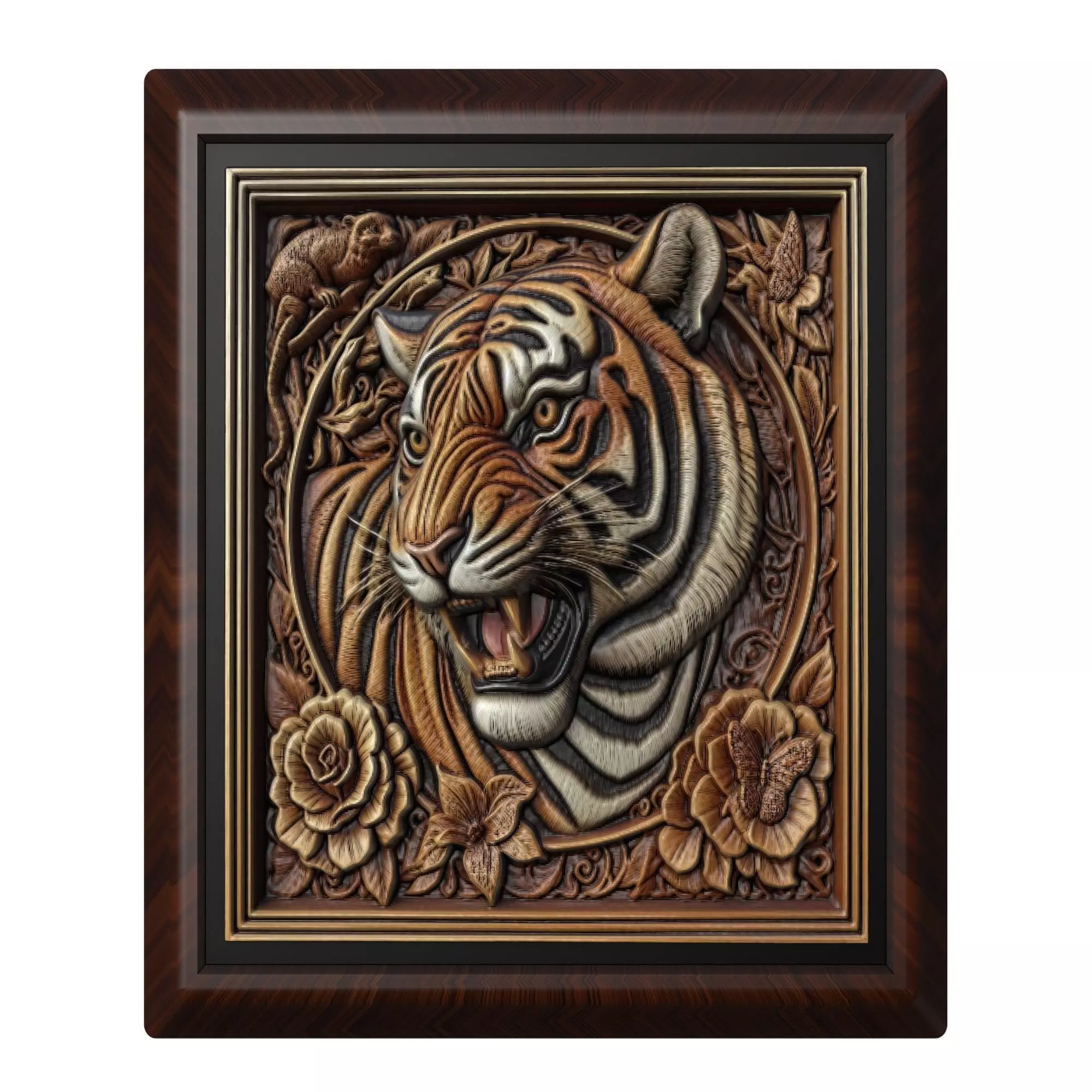 Tiger Animal 3D print model_0