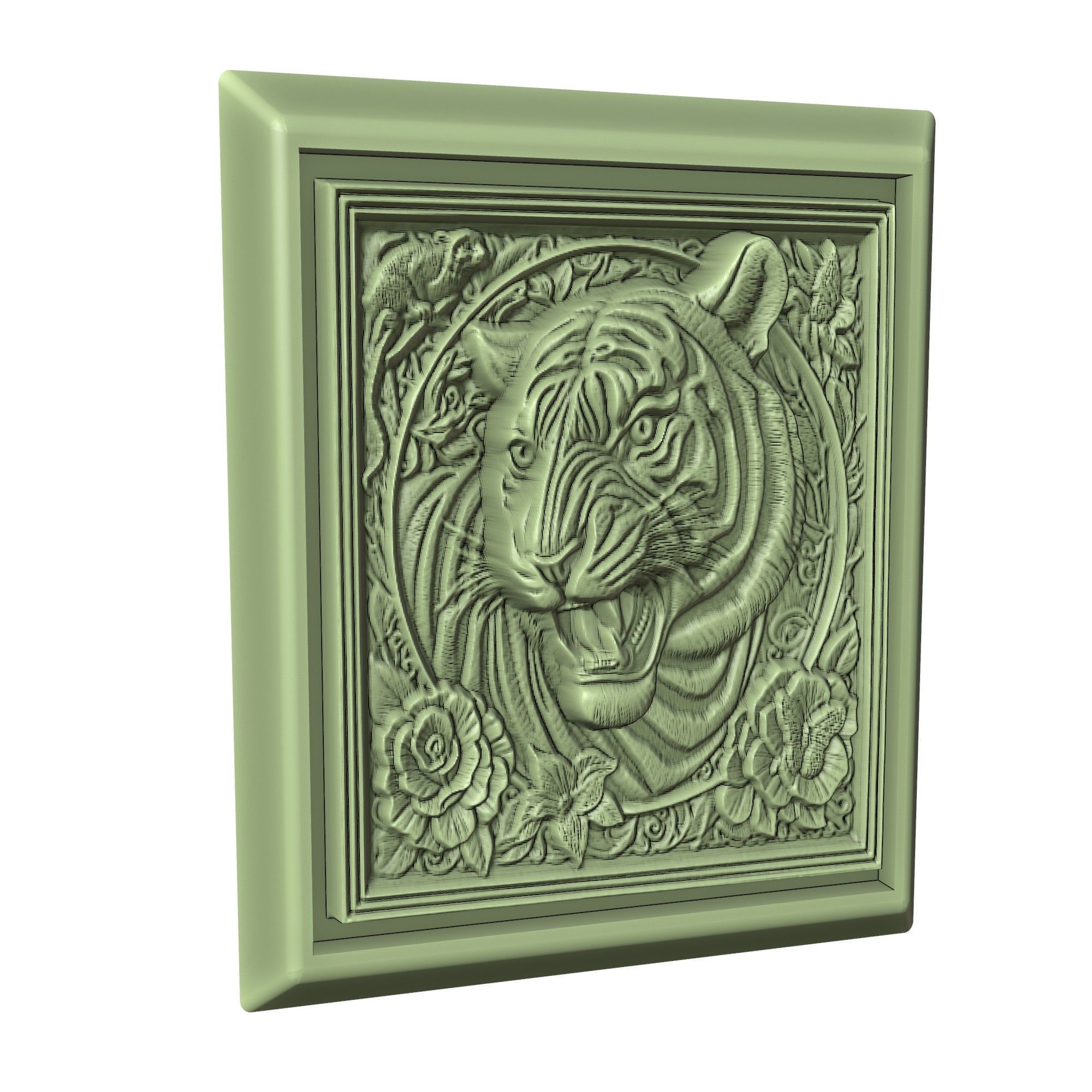 Tiger Animal 3D print model_3