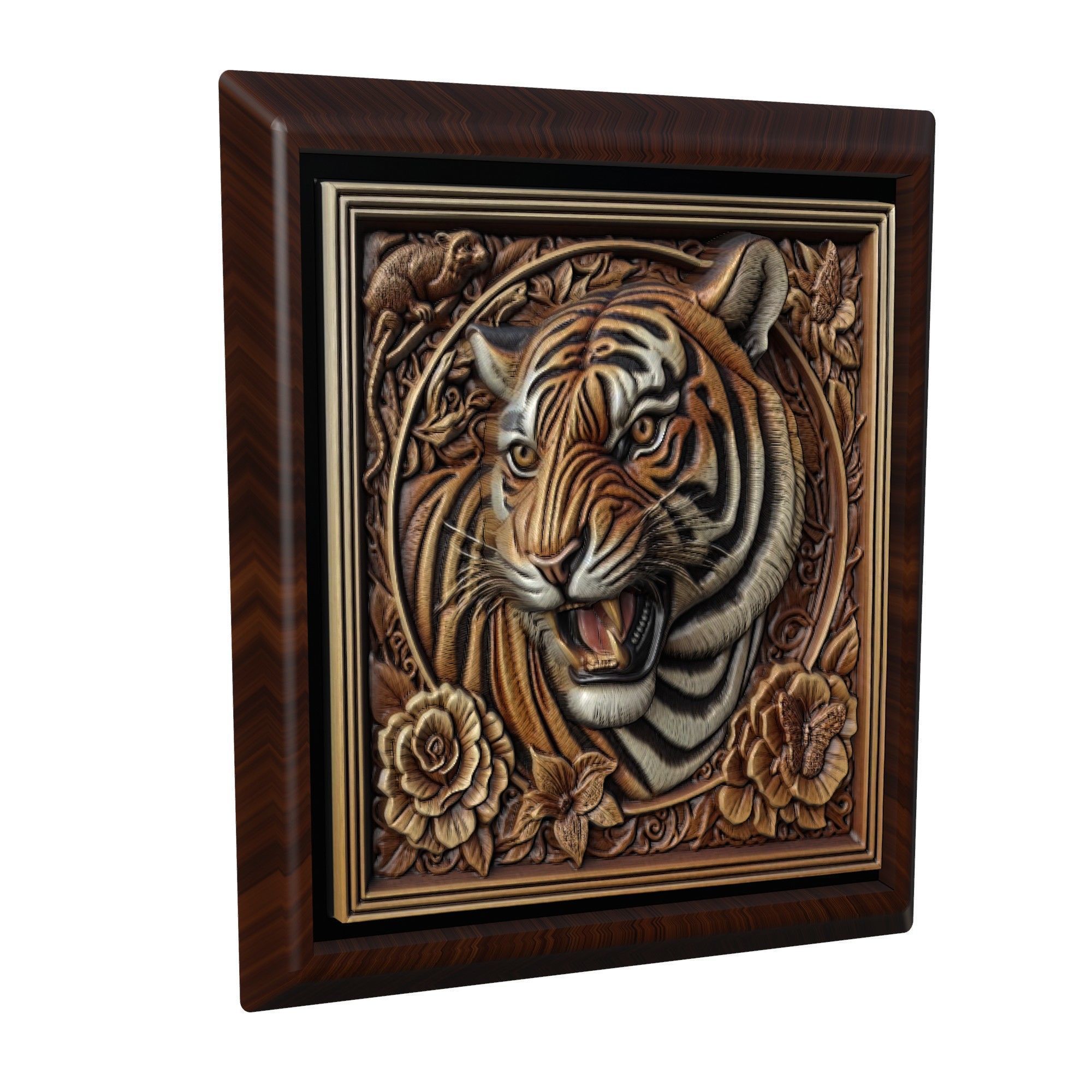 Tiger Animal 3D print model_1