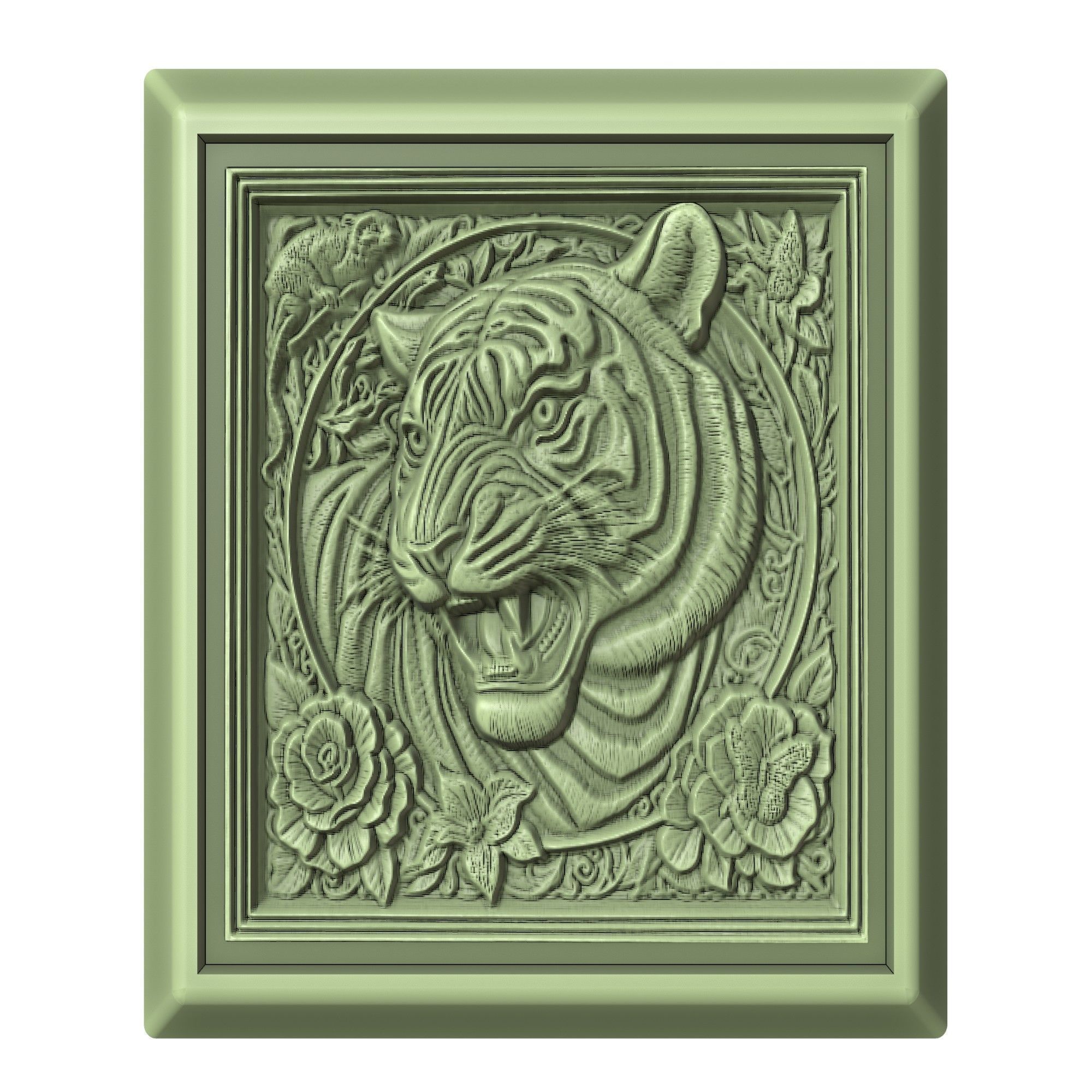 Tiger Animal 3D print model_2
