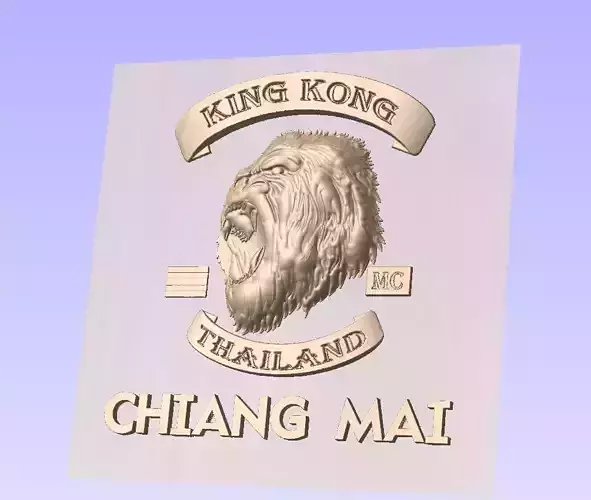 Gorilla logo design model 