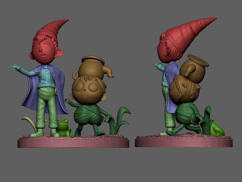 Over the garden wall 3D print model_1