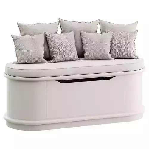 Bench with pillows v2