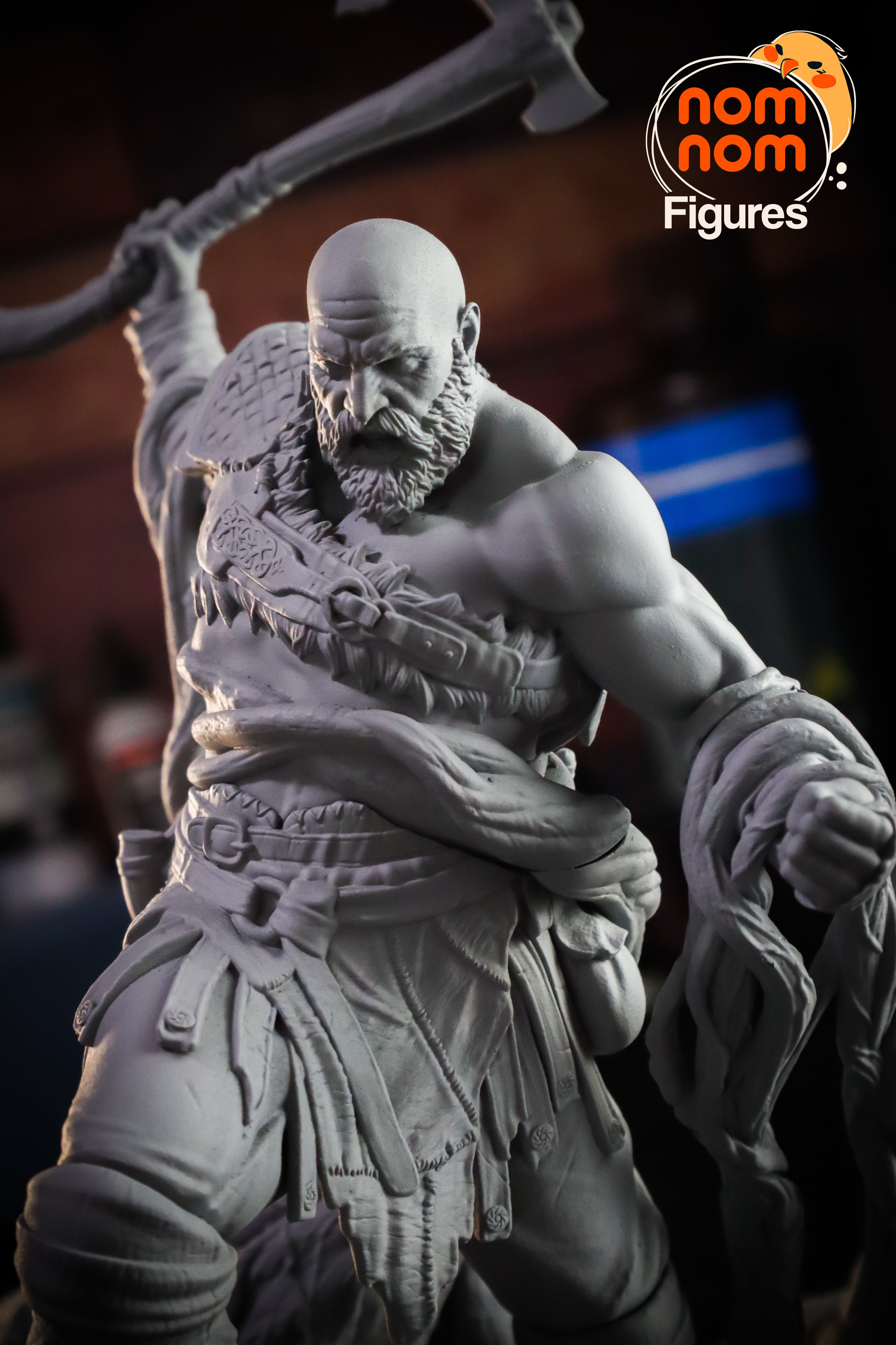 Kratos from God of War 3D print model_13