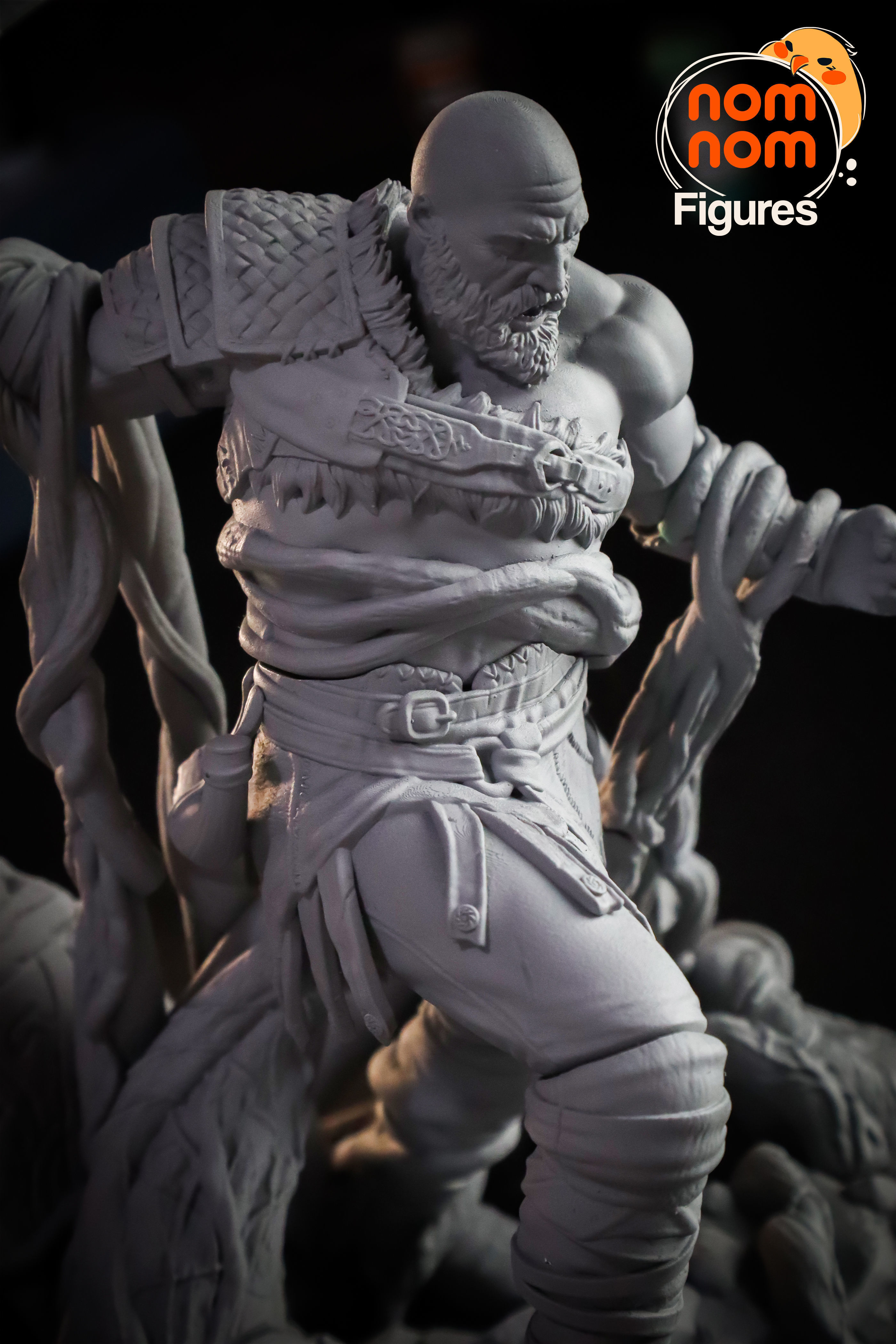Kratos from God of War 3D print model_15