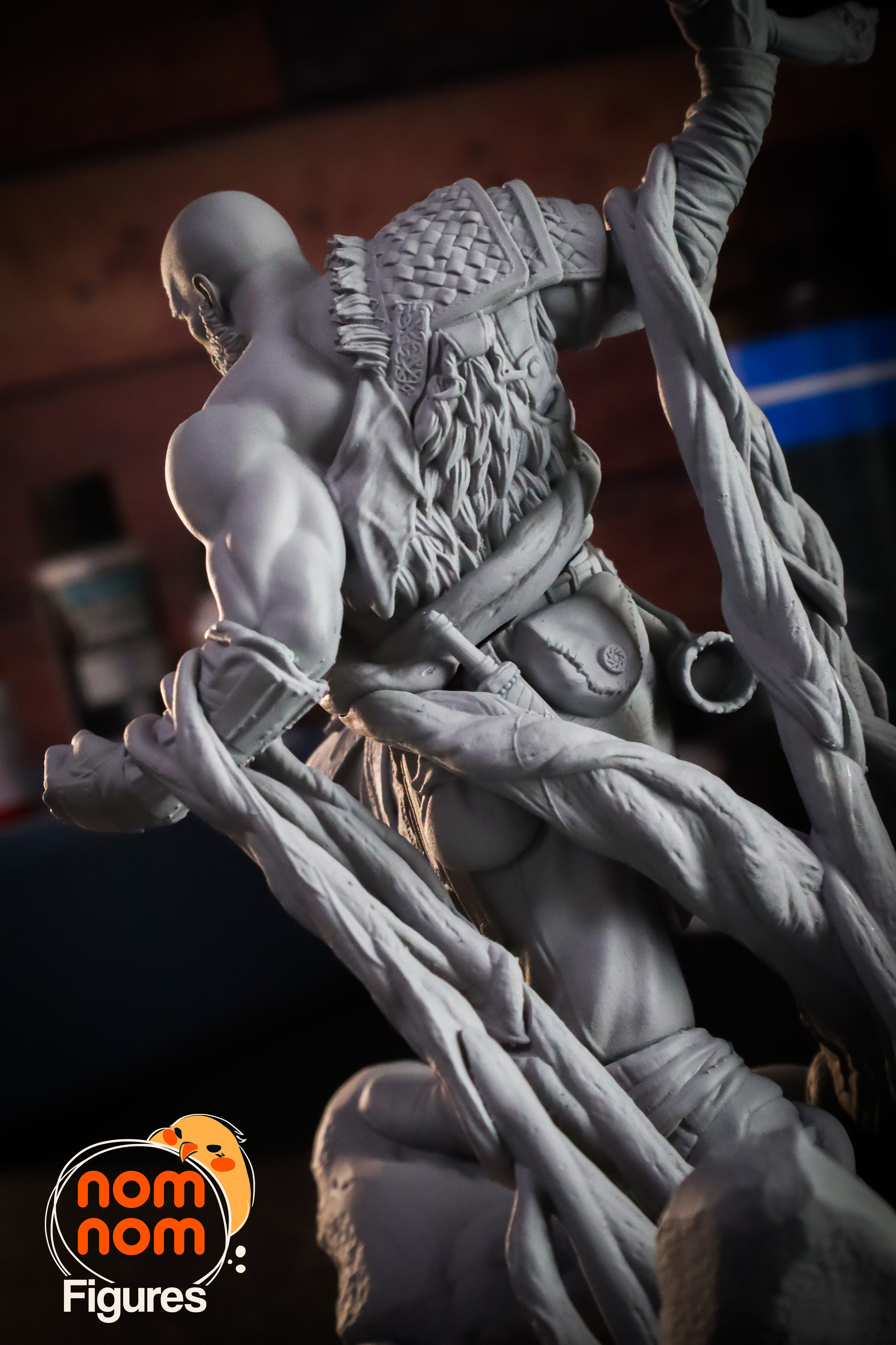 Kratos from God of War 3D print model_14
