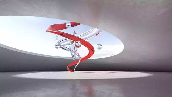 Art Space Gallery 3D model