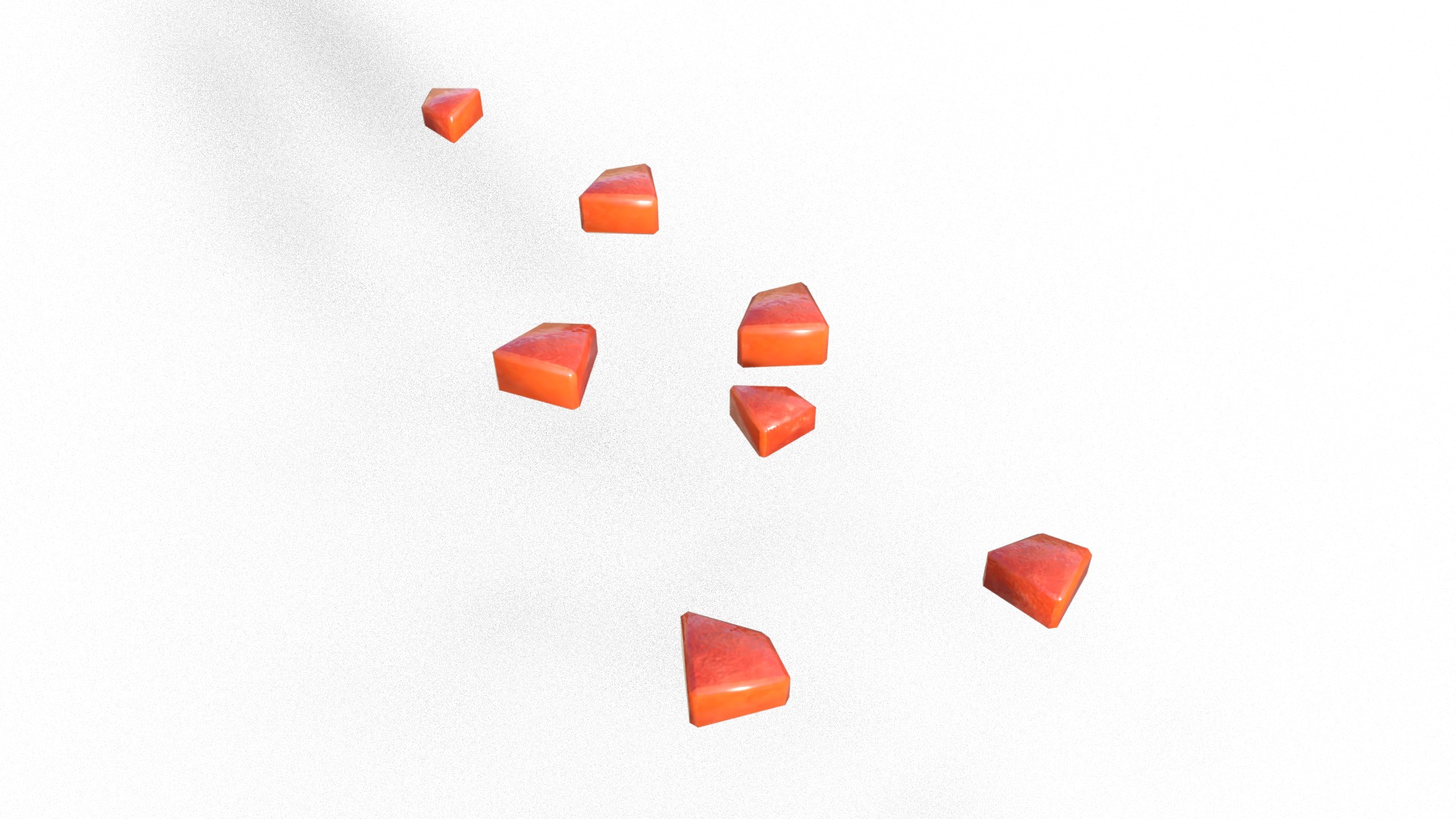 SALAD sliced salad Food Low-poly 3D model_3