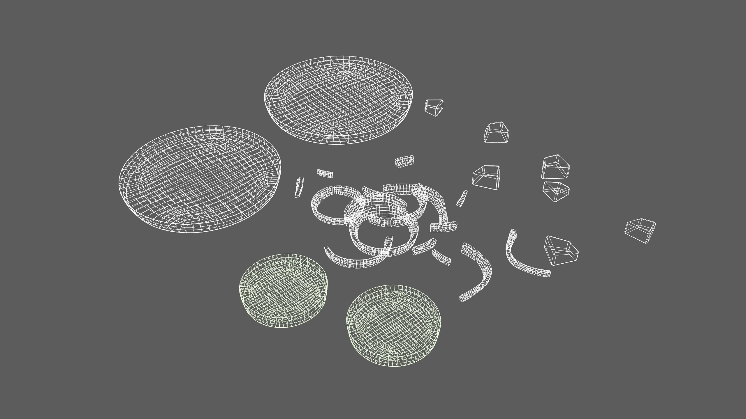 SALAD sliced salad Food Low-poly 3D model_7