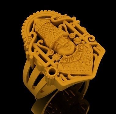 Balaji Ring 3D print model