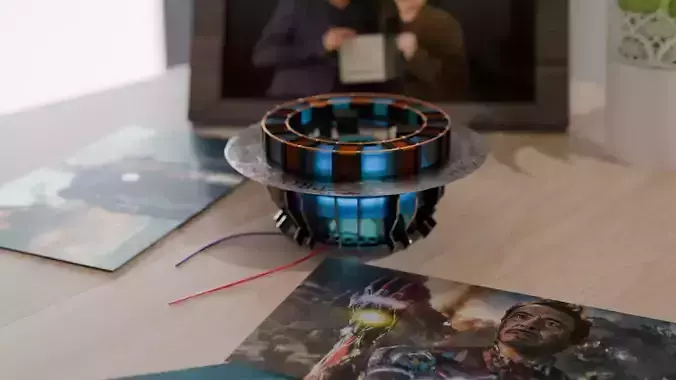 Iron Man Arc Reactor 3D Model  Low-poly 3D model