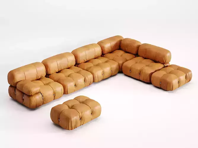Camaleonda Sofa Composition 1 3D model