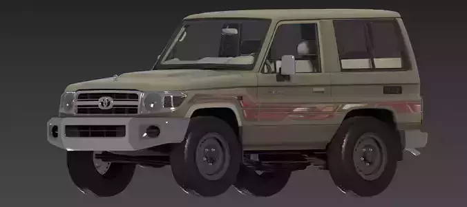 Toyota Land Cruiser J70 3 Door 2010 - 2016