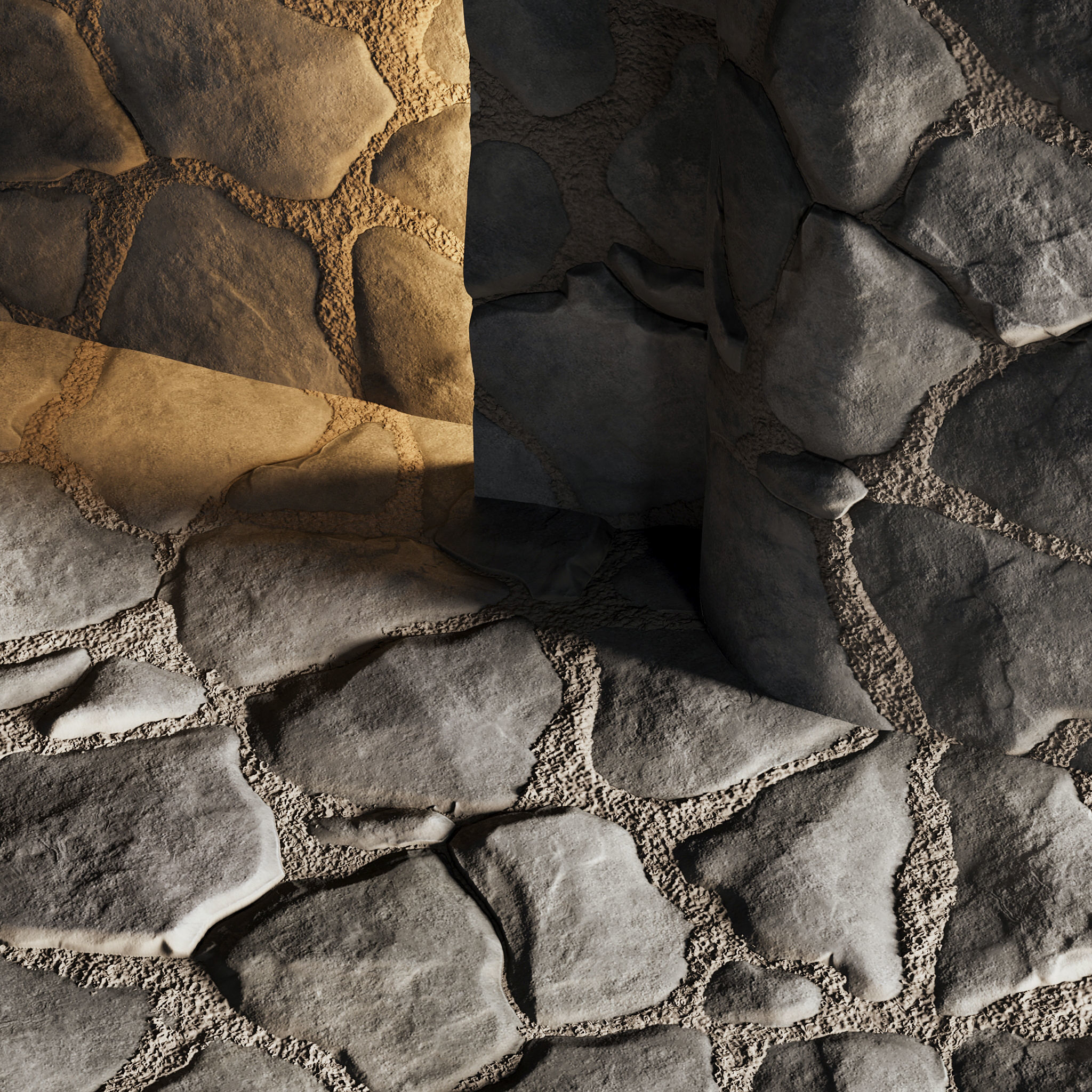 H101 Stone Field - PBR - 4K - Seamless Texture_7