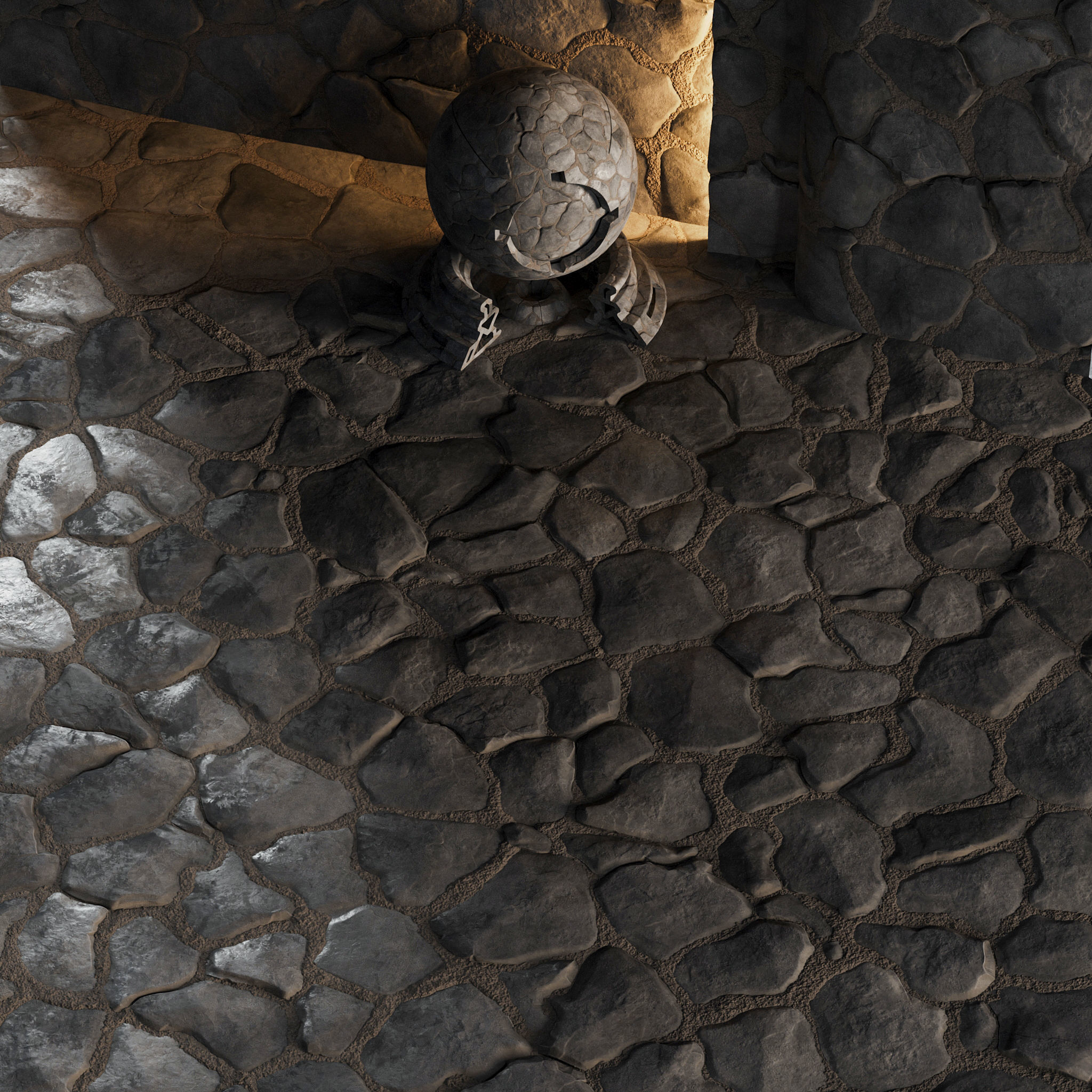 H101 Stone Field - PBR - 4K - Seamless Texture_3