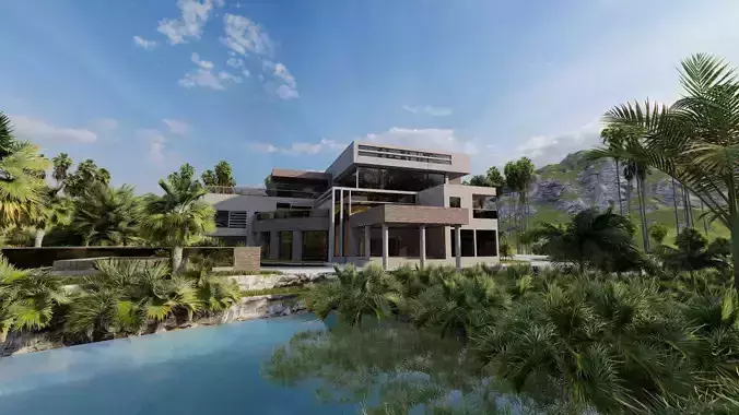 Casa Scene-villa-modern house