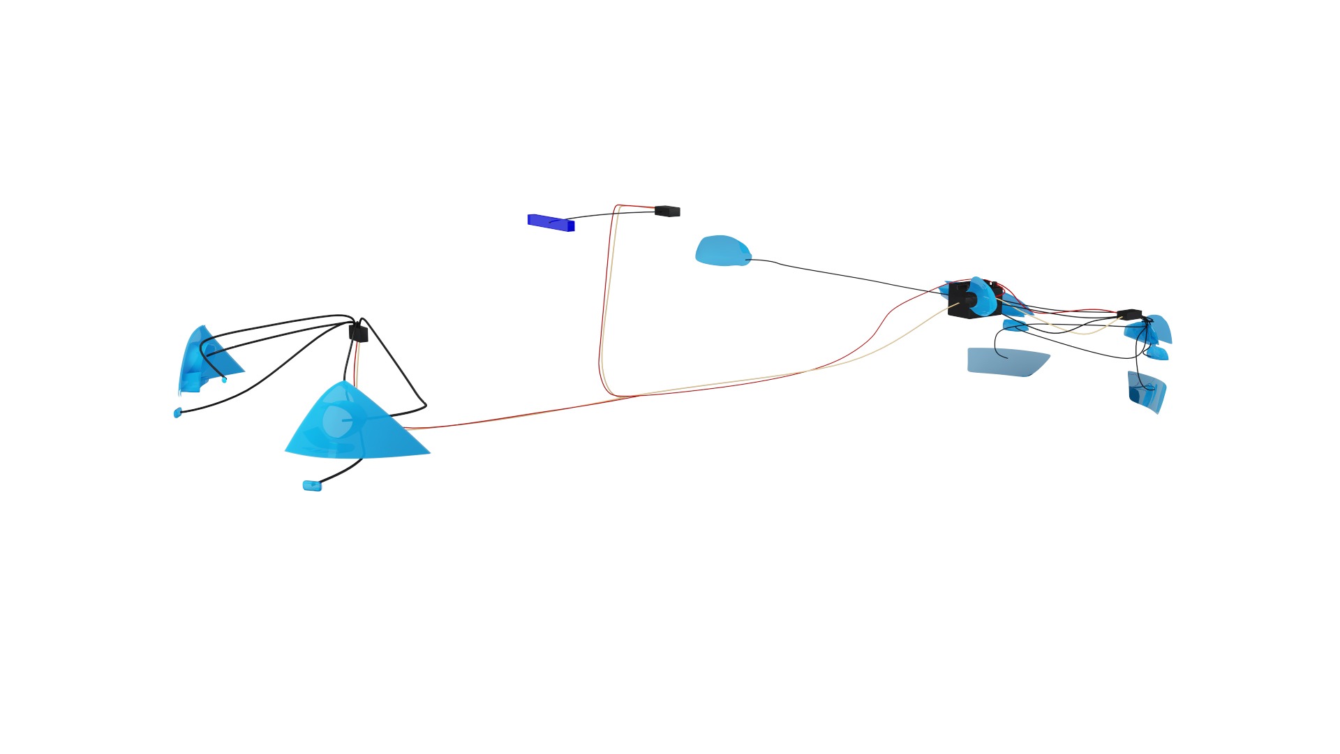 Wiring Inside a Car 3D model_3