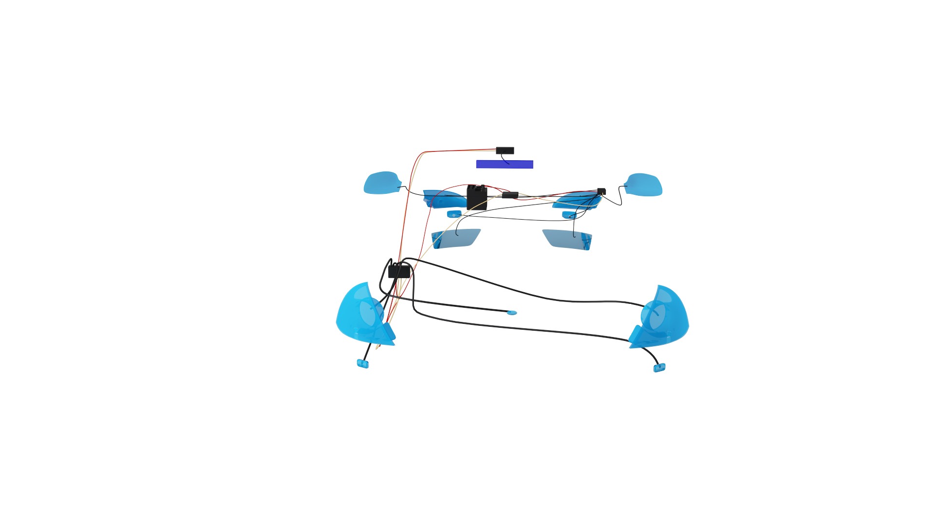 Wiring Inside a Car 3D model_5
