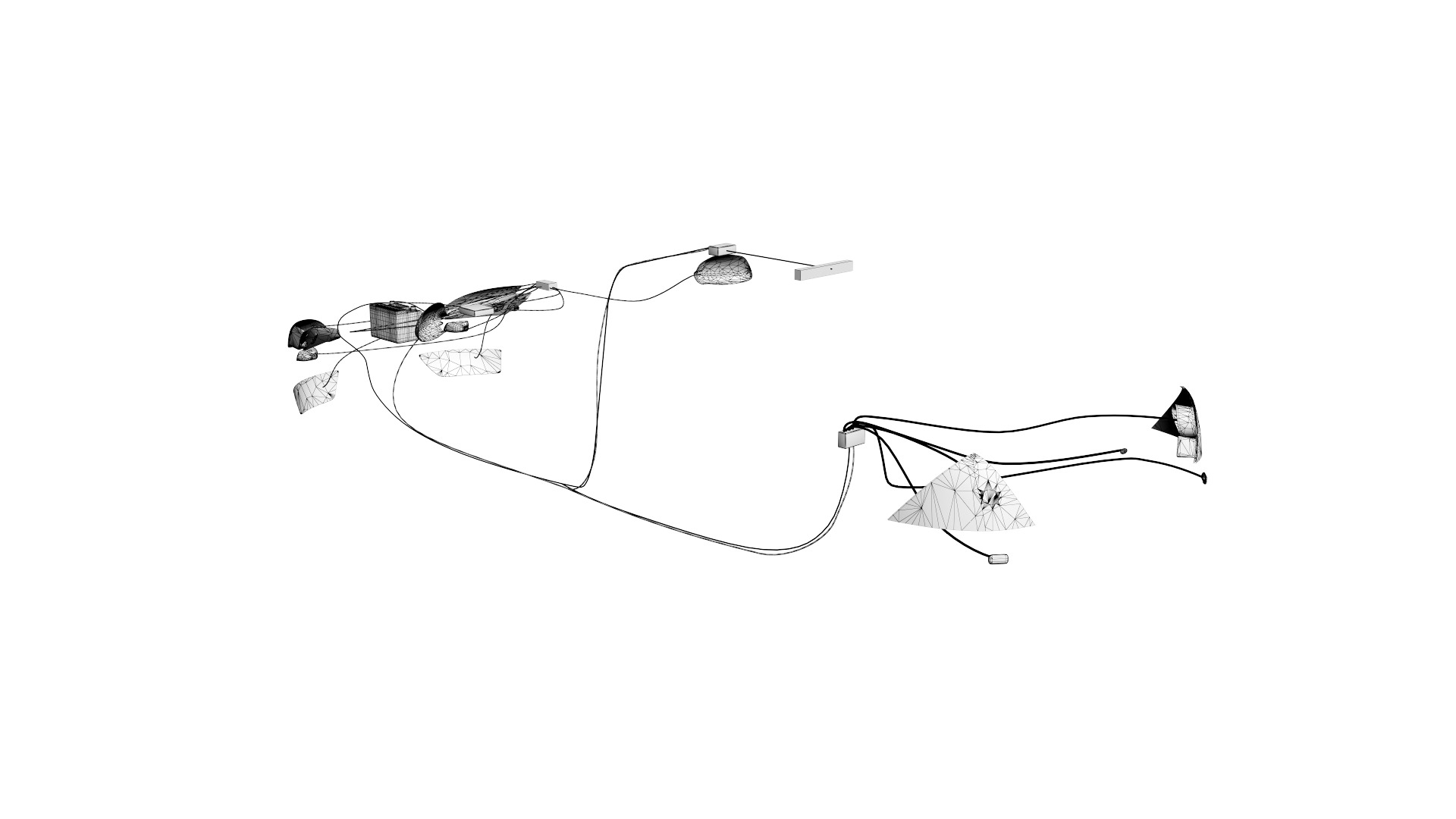 Wiring Inside a Car 3D model_9