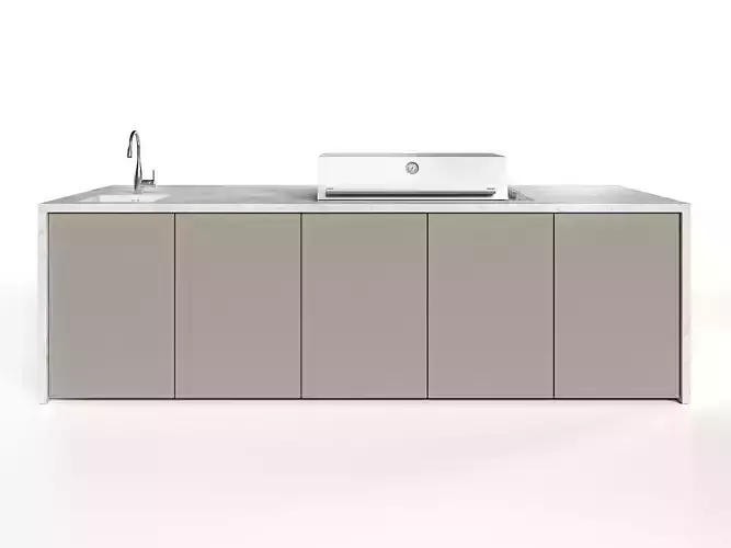 Modus Outdoor Kitchen Comp2 3D model