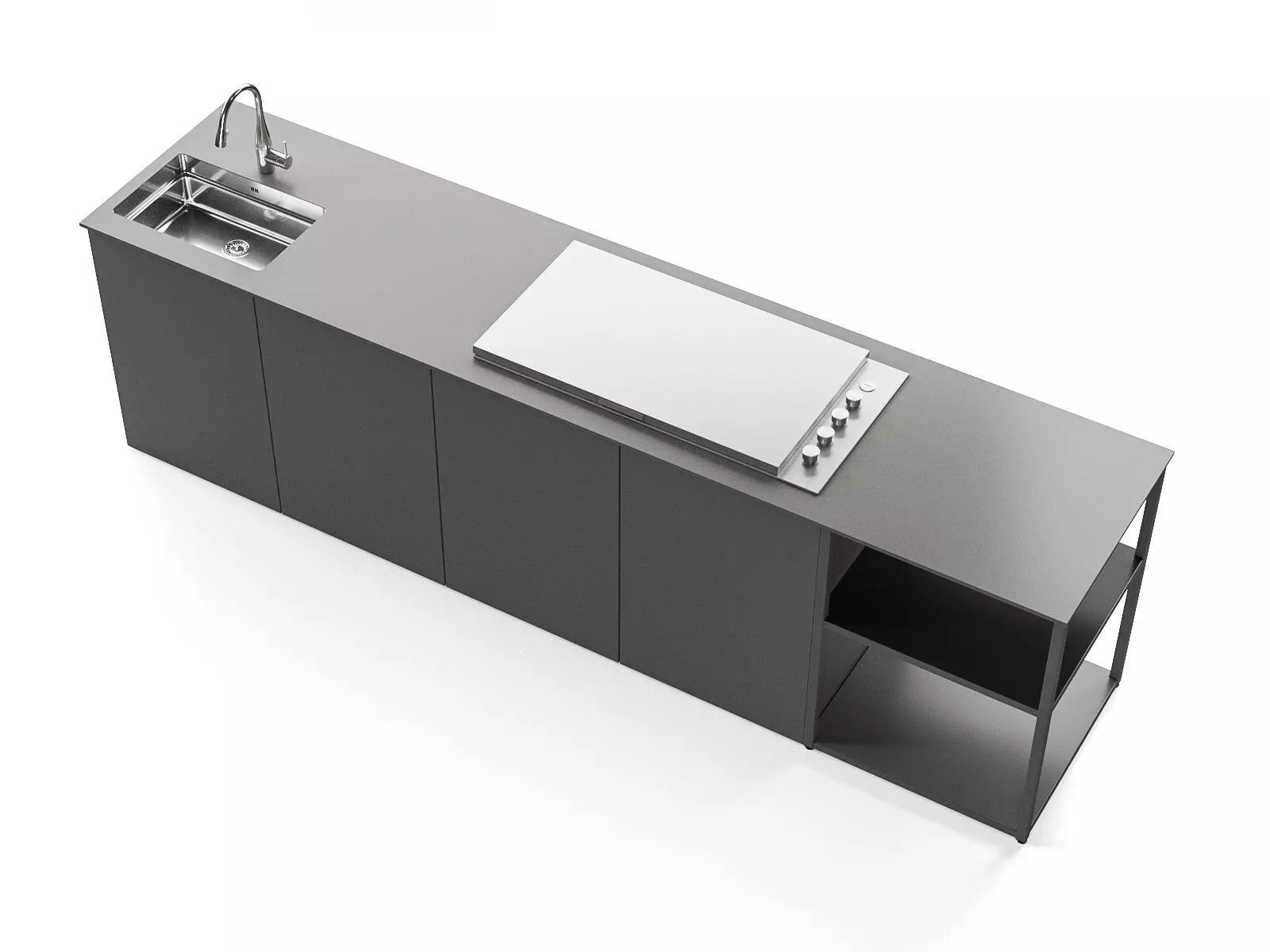 Modus Outdoor Kitchen Comp4 3D model_0