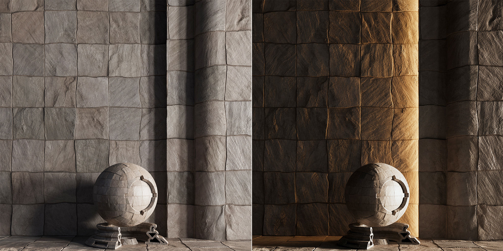 H103 Stone Field - PBR - 4K - Seamless Texture_9