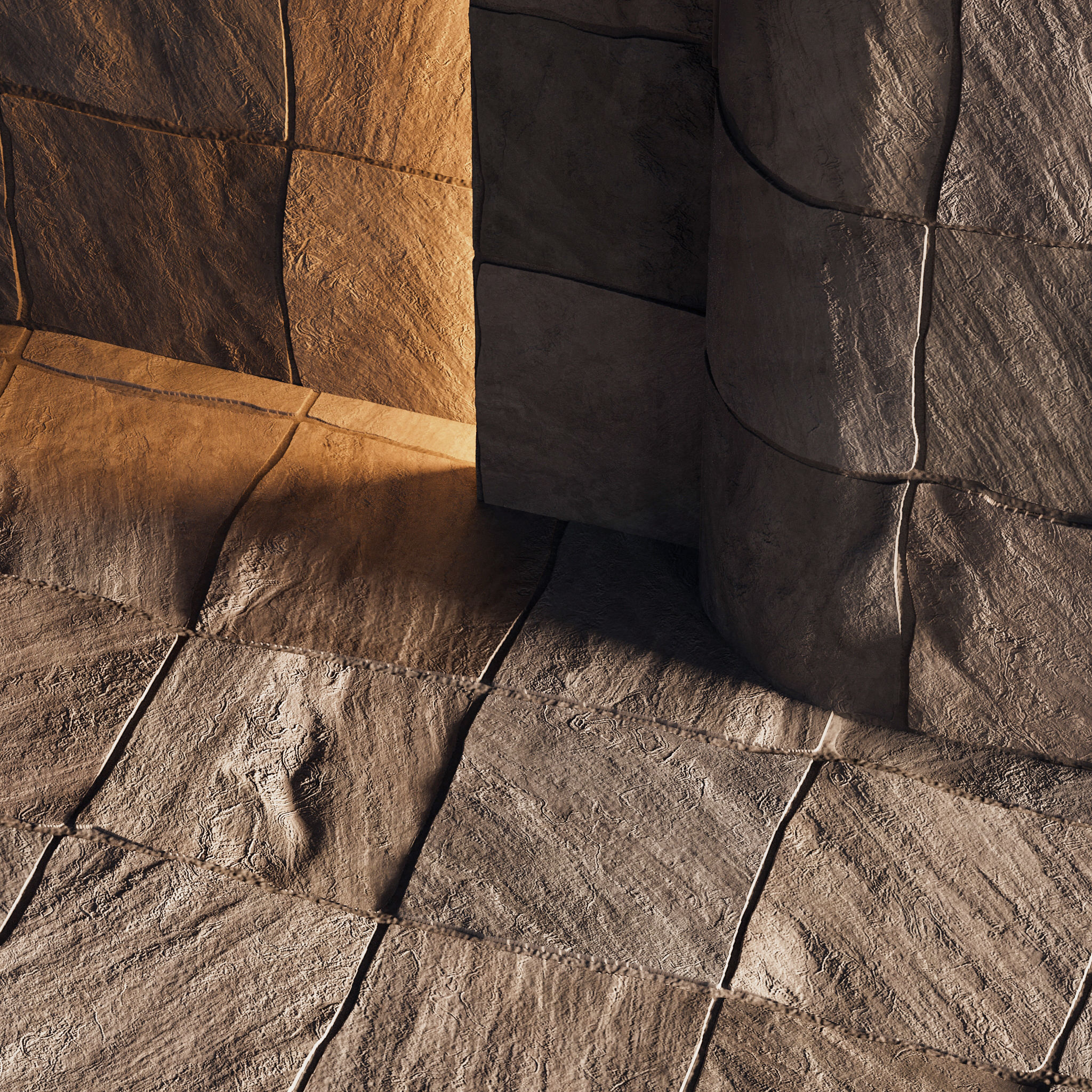 H103 Stone Field - PBR - 4K - Seamless Texture_6