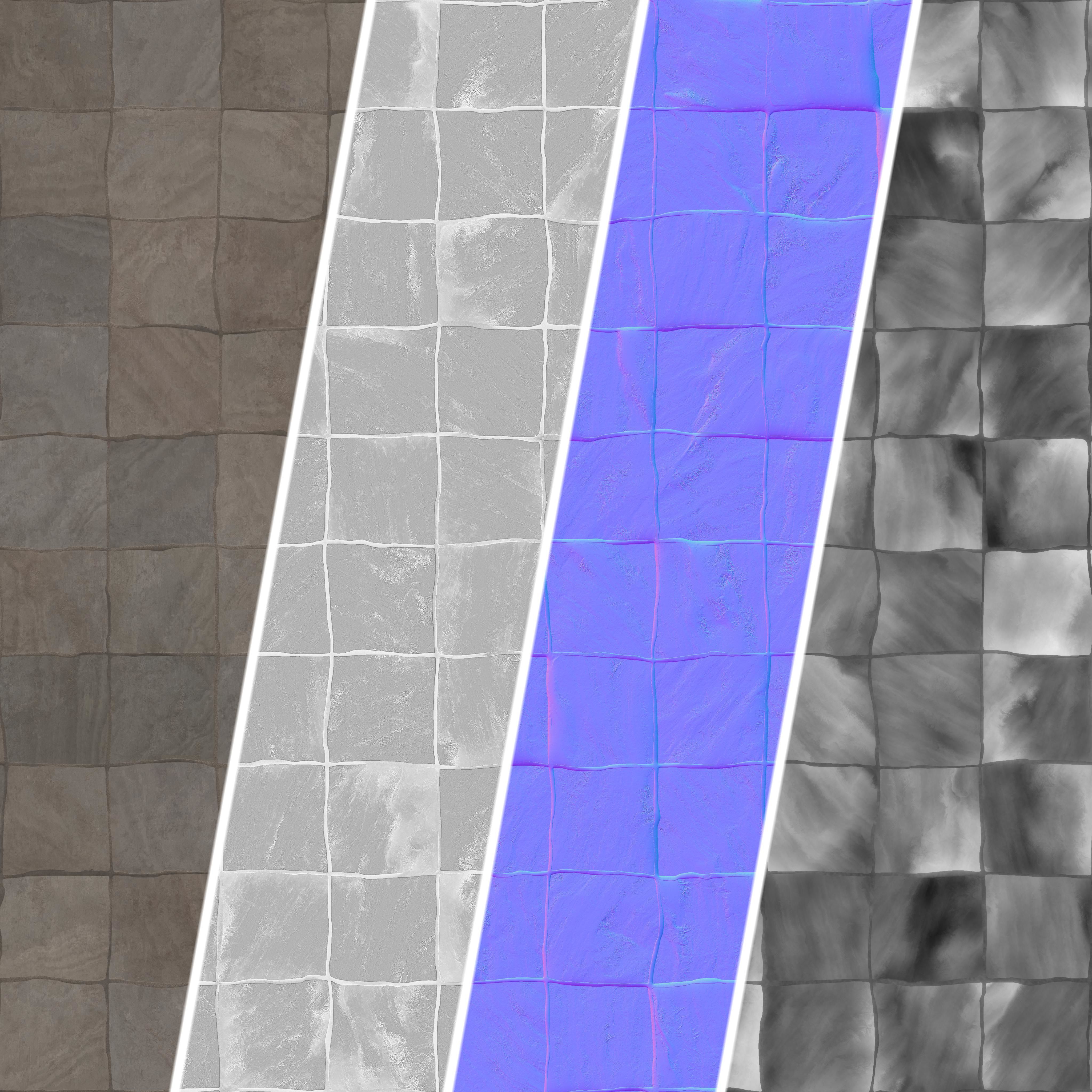 H103 Stone Field - PBR - 4K - Seamless Texture_7