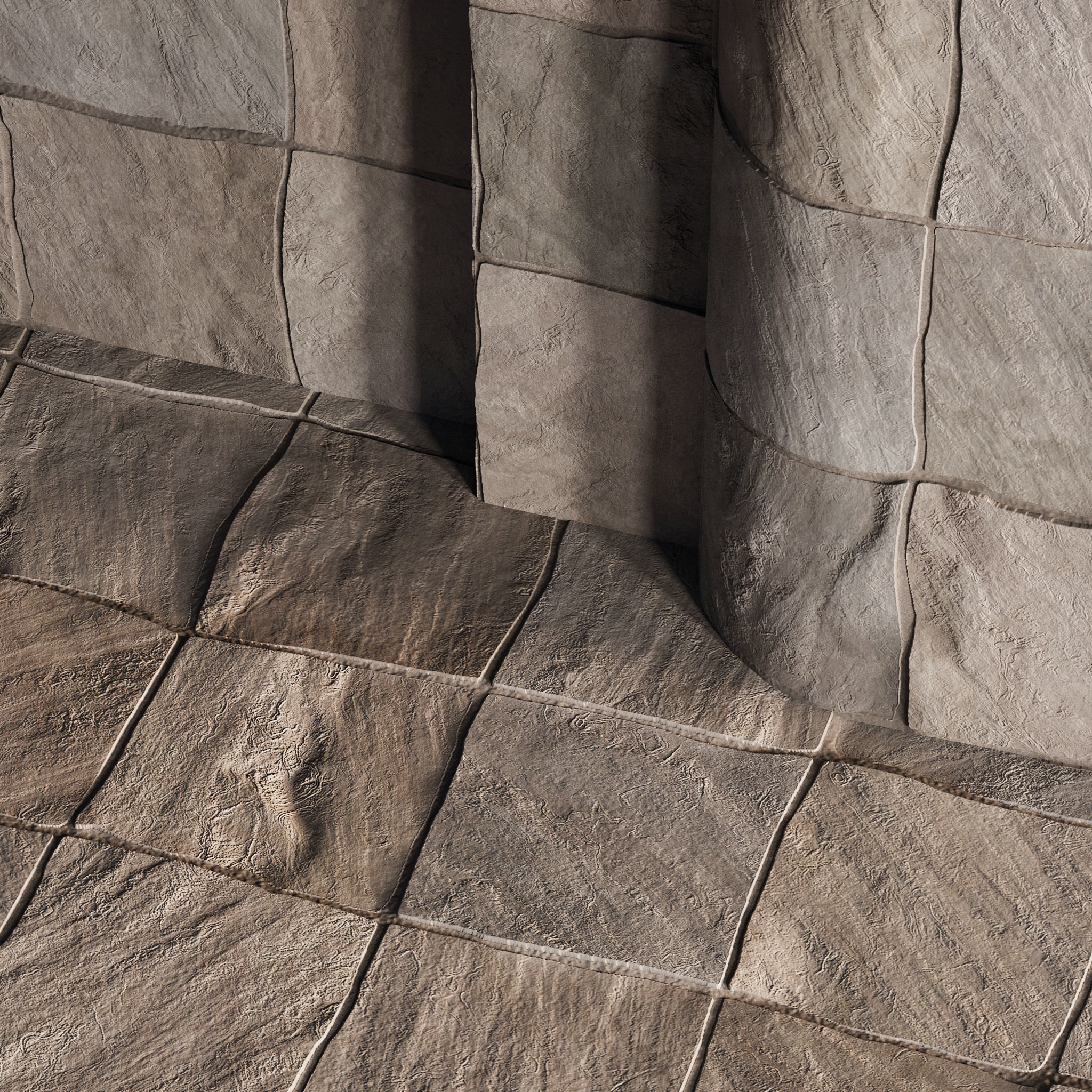 H103 Stone Field - PBR - 4K - Seamless Texture_5