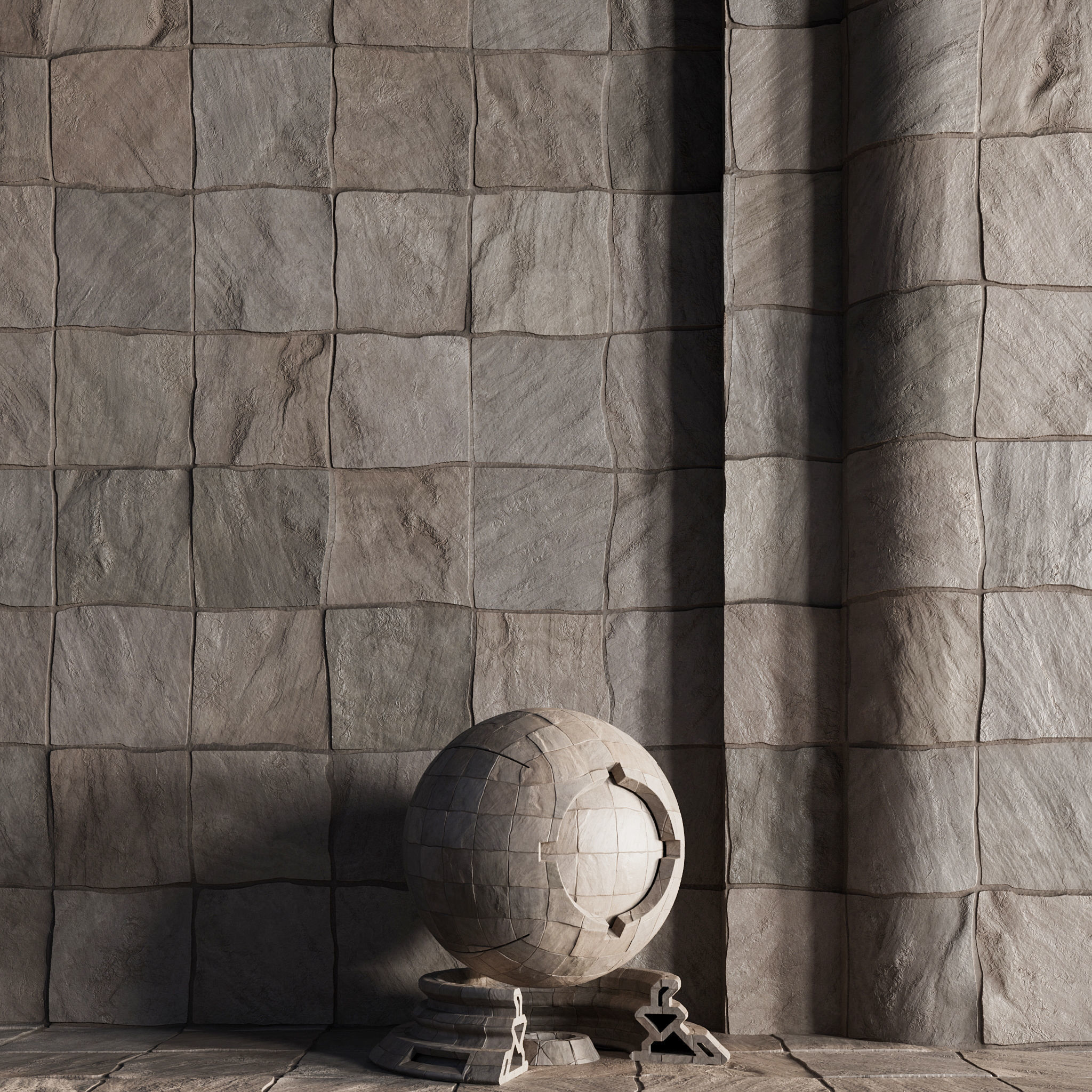 H103 Stone Field - PBR - 4K - Seamless Texture_3
