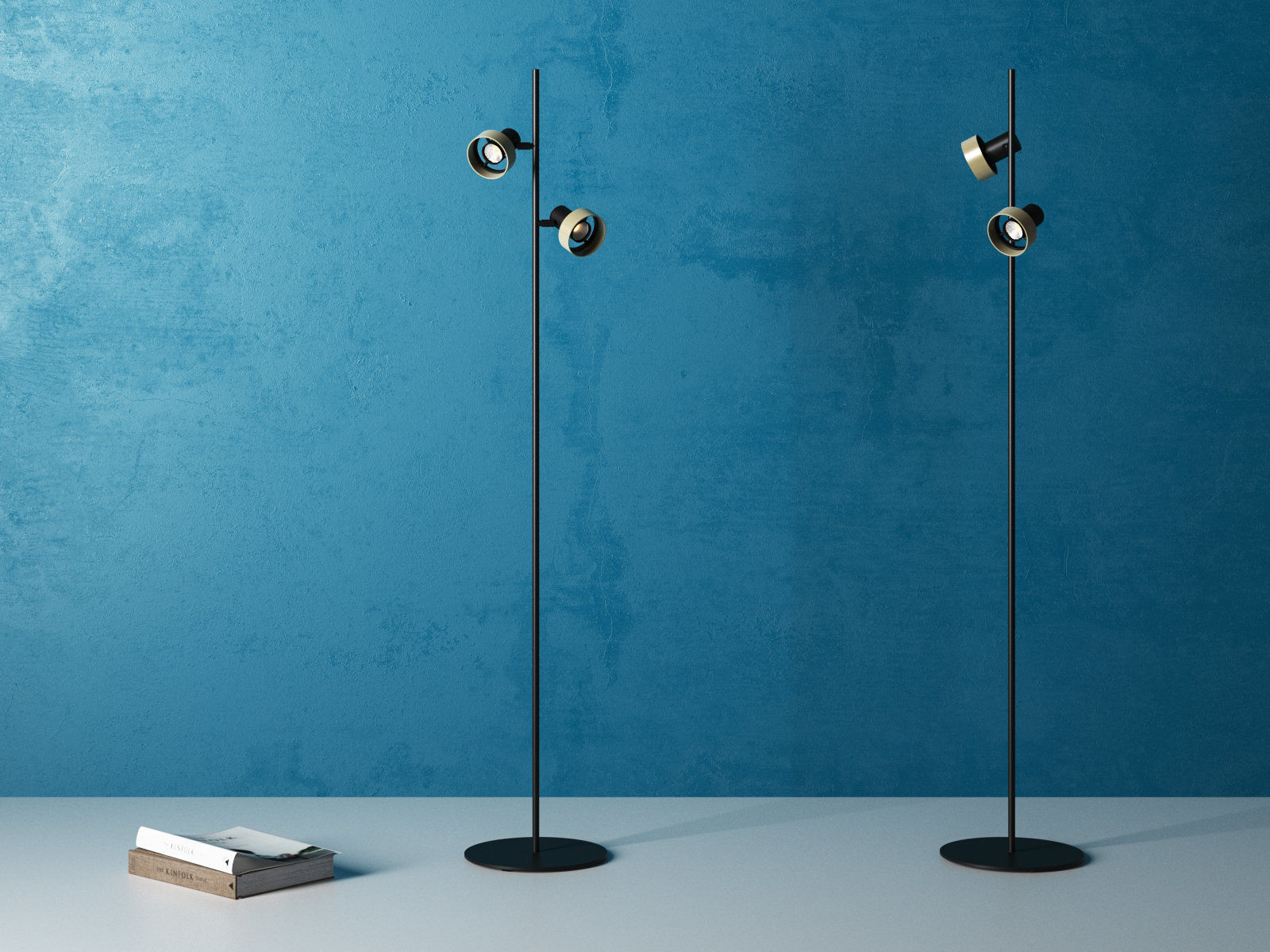 Donut Floor Lamp 3D model_1