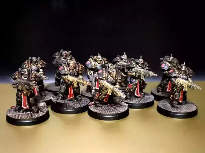 Obsidian Guard - Immortals - Rifleman squad