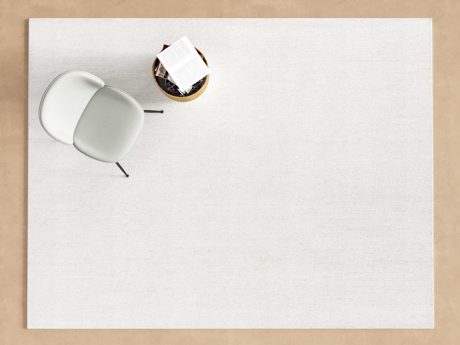 Marouk Plain 4J01 Carpet 3D model_2