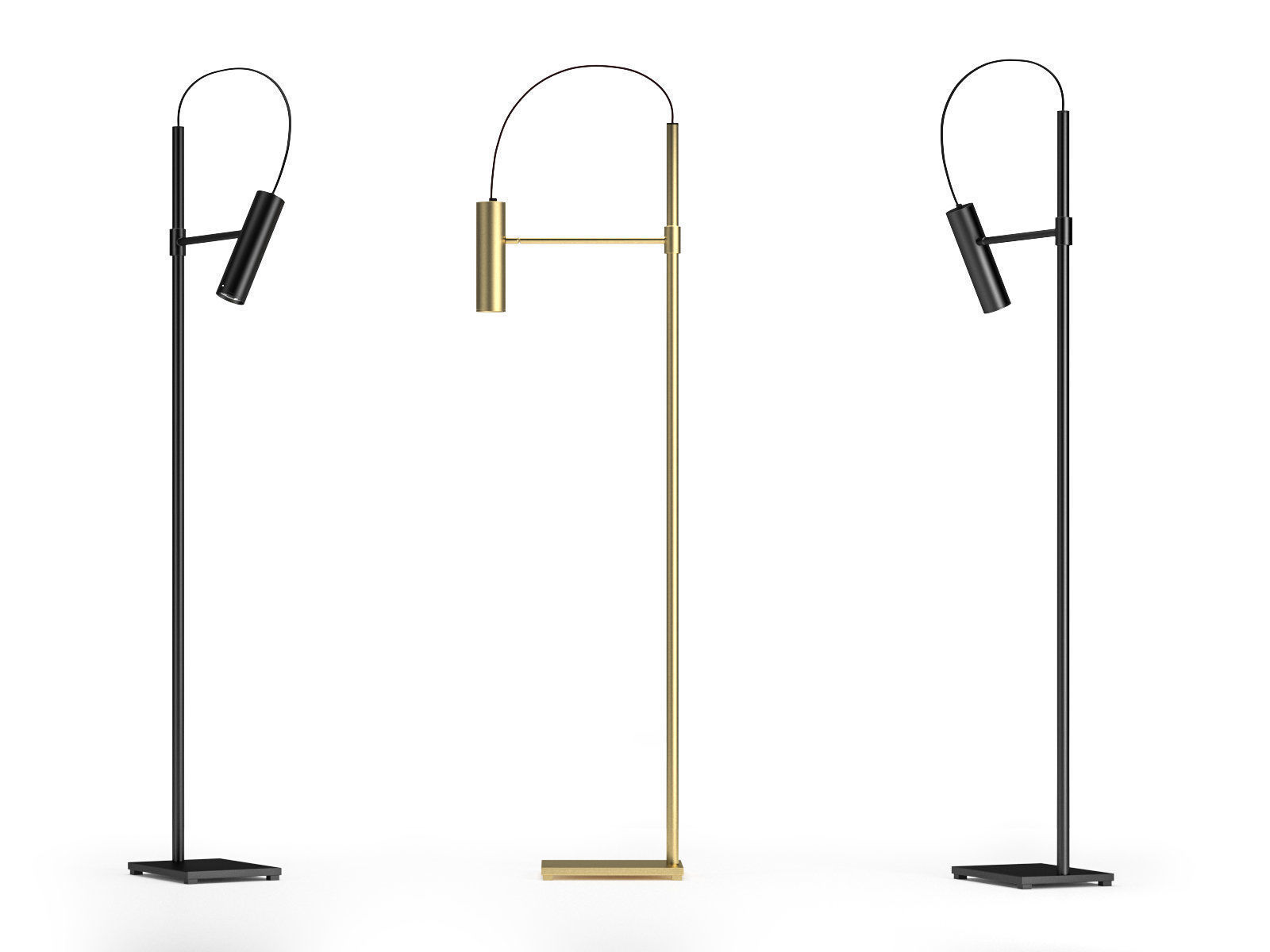 Sabeen Floor Lamp 3D model_1