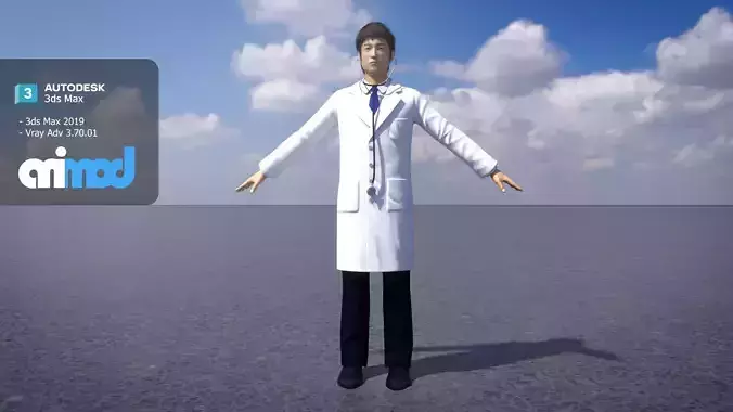 Doctor 3D model
