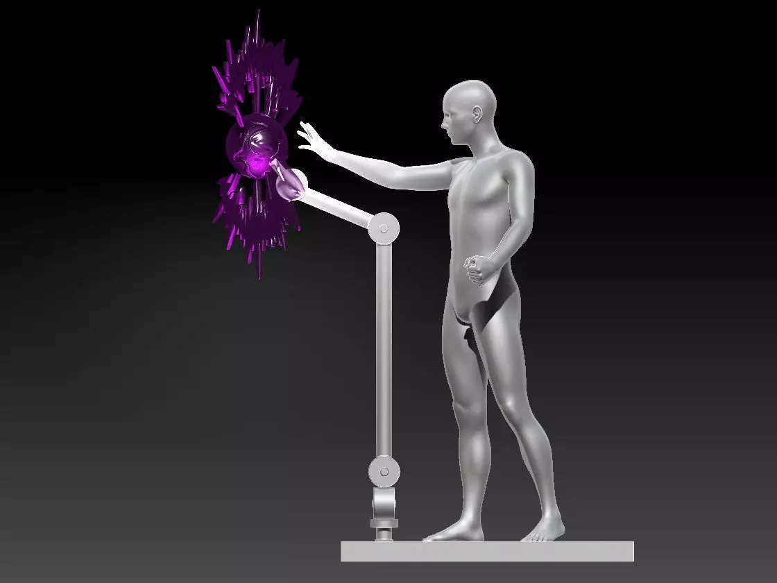 sh effect majin buu attacks v1 3D print model