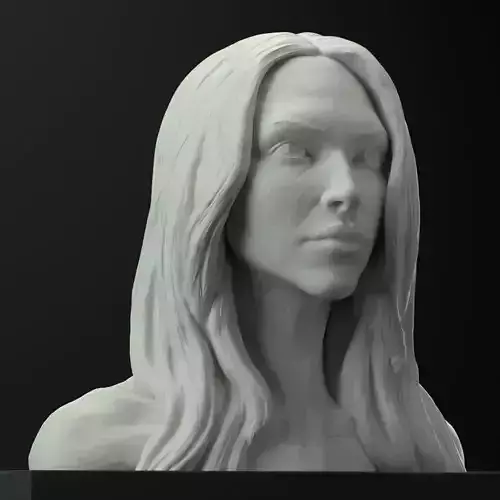Female head sculpt