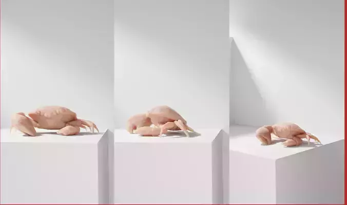 Realistic Crab Model for 3D Printing