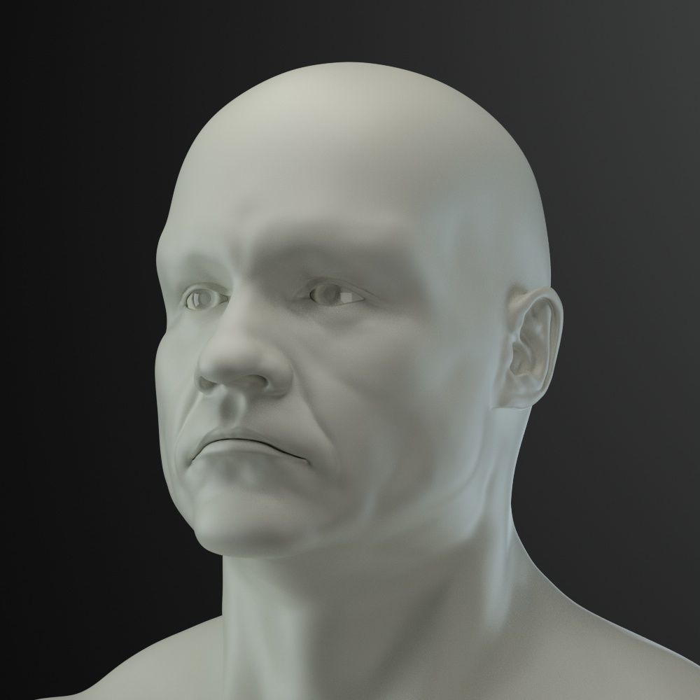 Male body 3D model_4