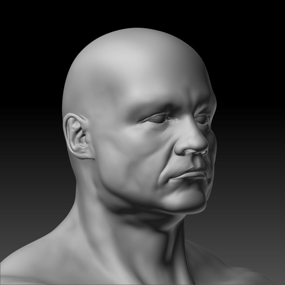 Male body 3D model_12
