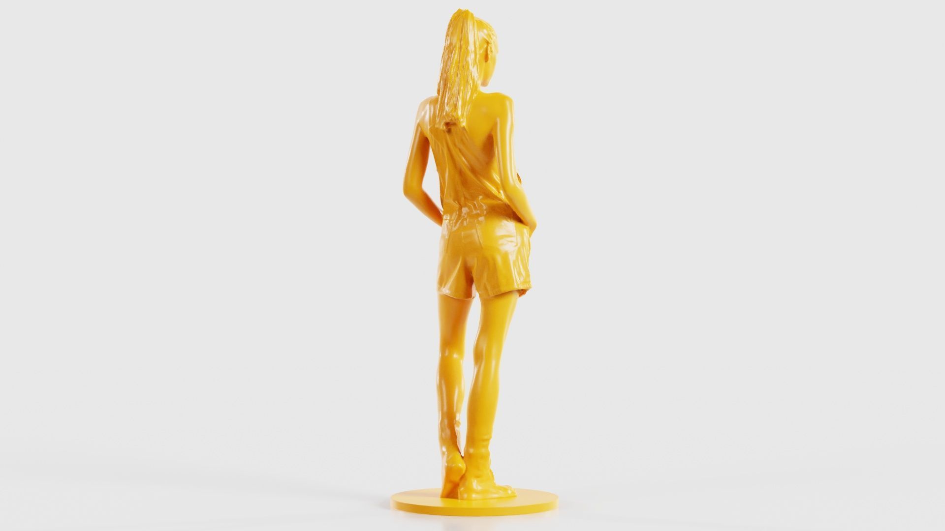 Woman Wearing Salopet 2 3D print model_22