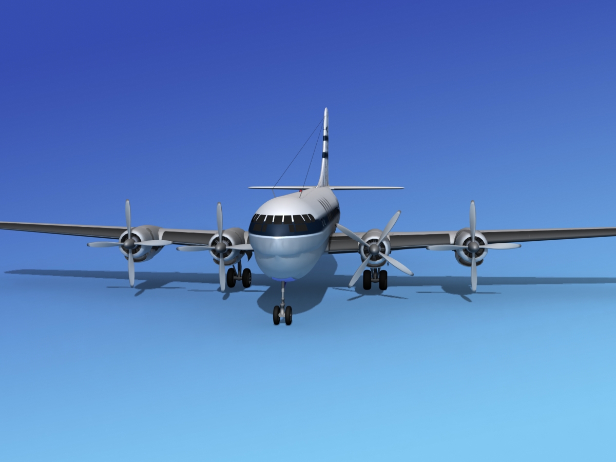Boeing 377 BOAC 2 3D model_1