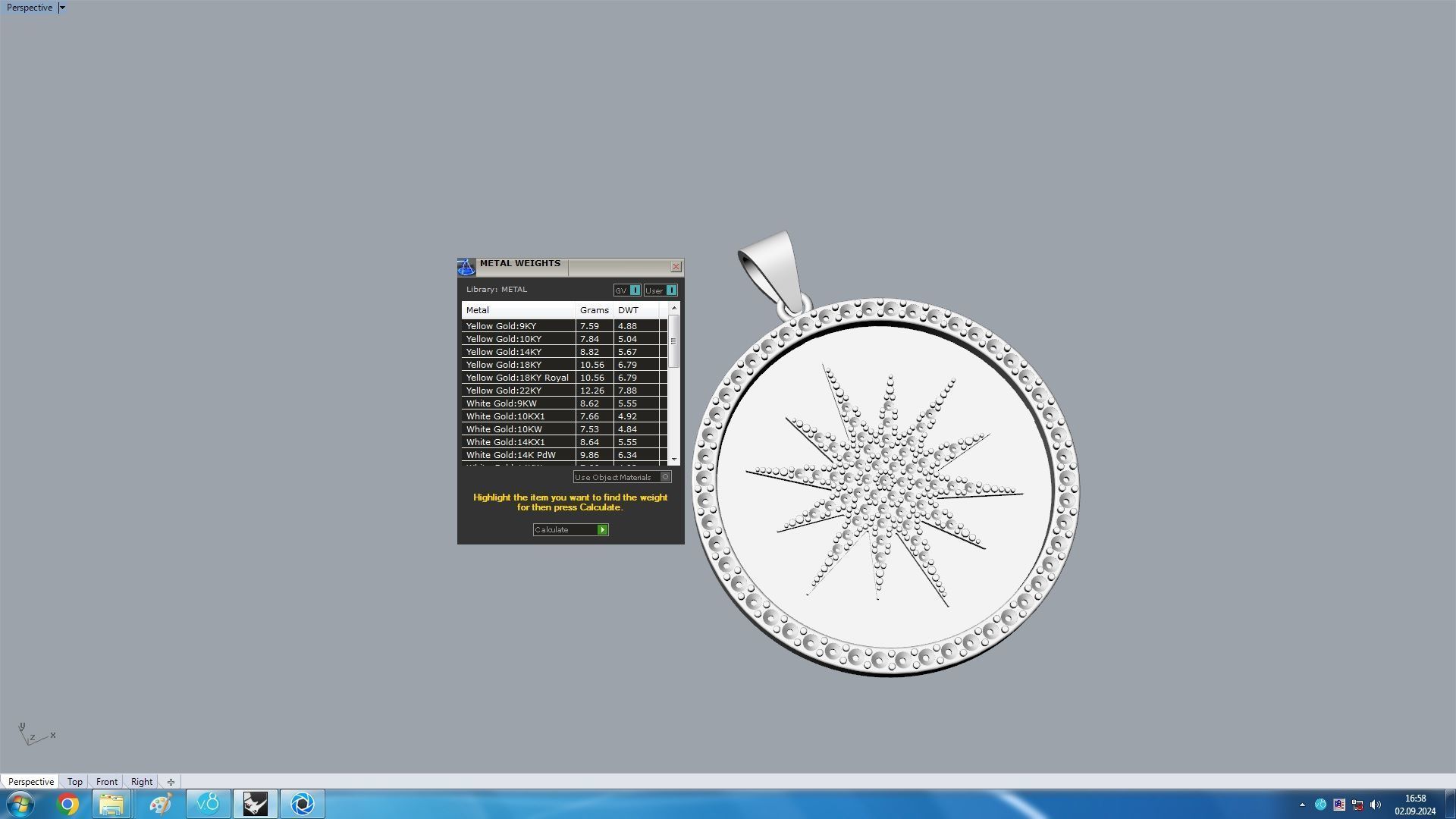 bethlehem star pendant Free 3D print model_2