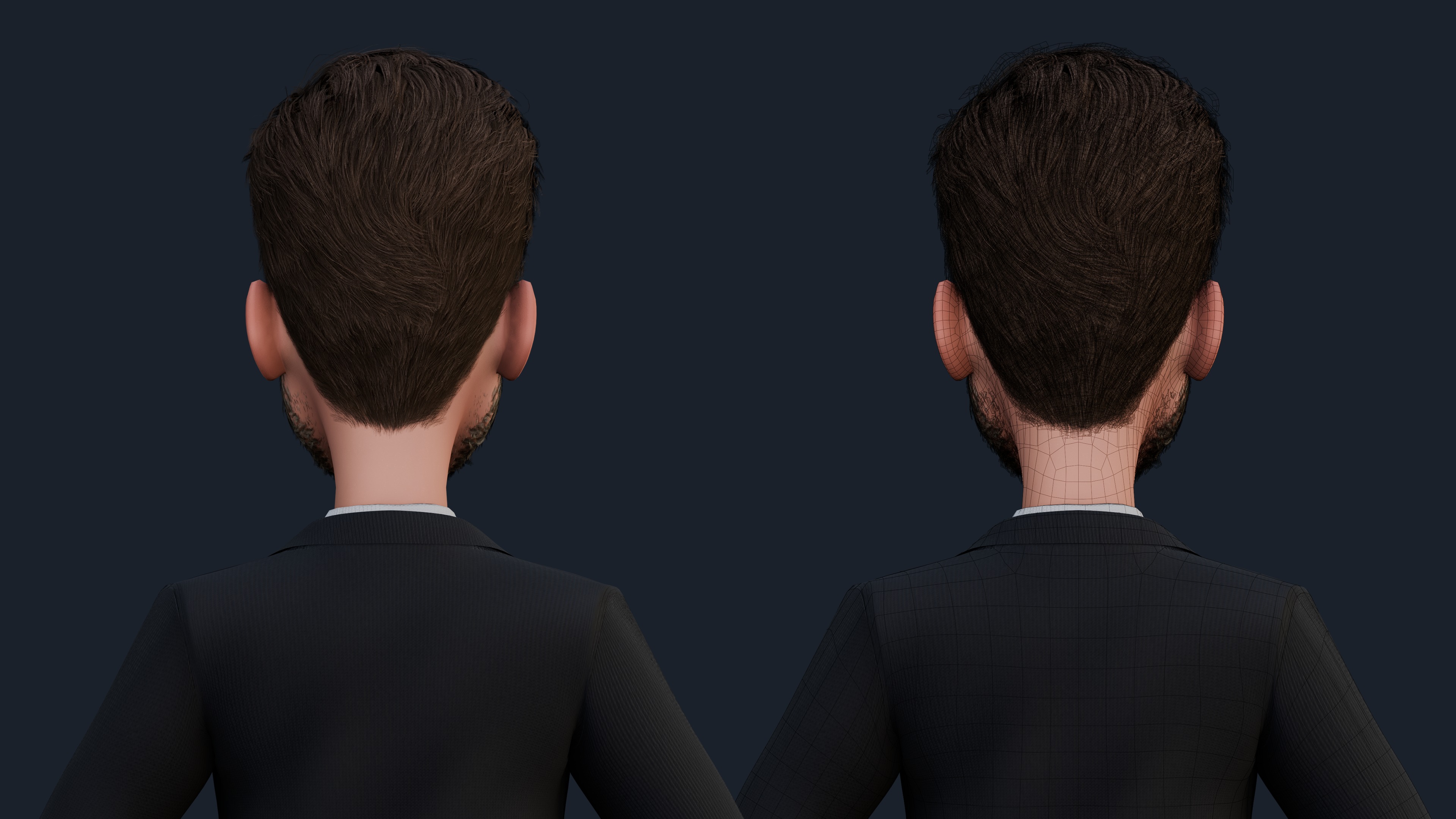 CARTOON FATHER - NORIG MAN 3D model_4