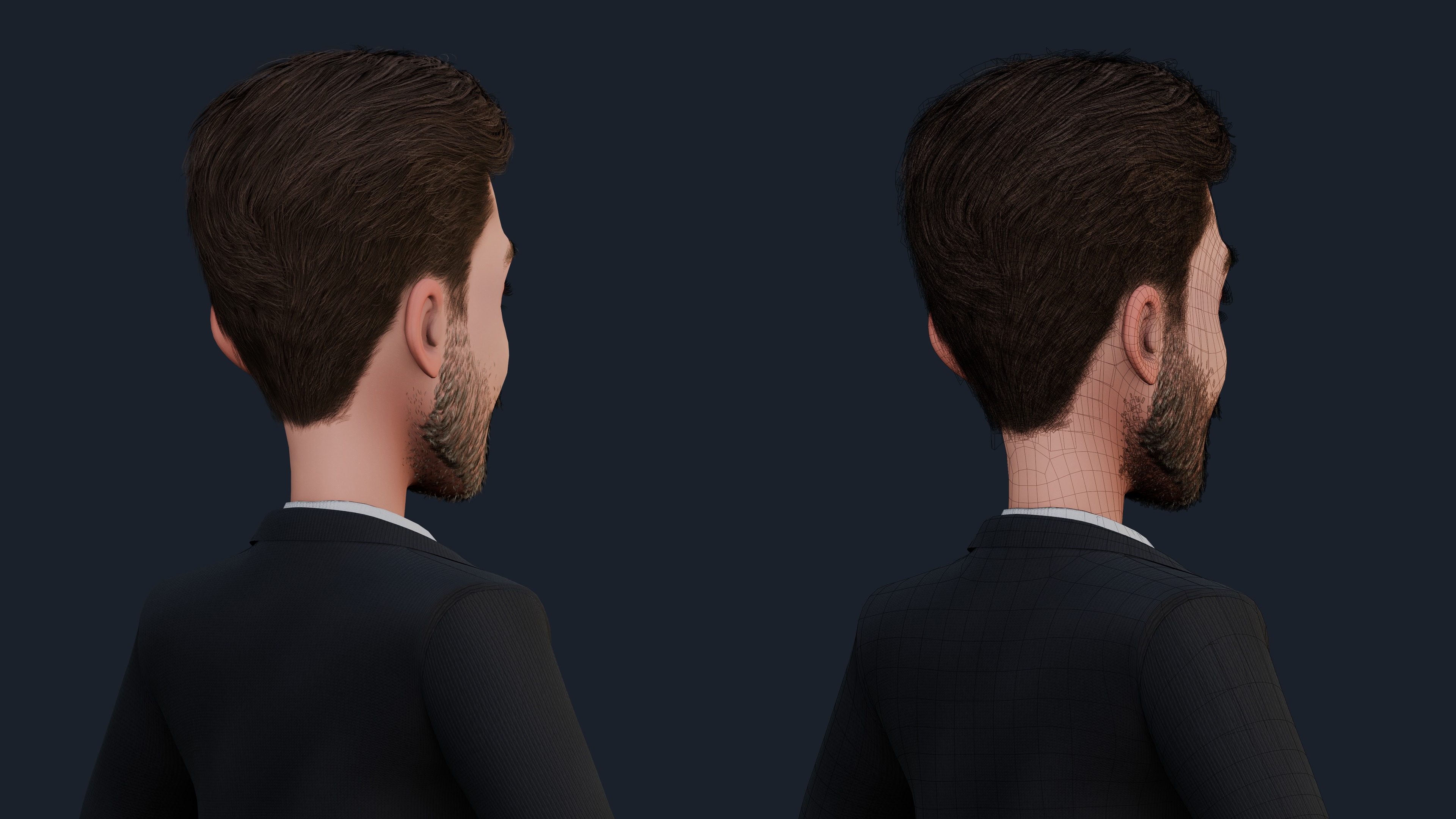 CARTOON FATHER - NORIG MAN 3D model_5