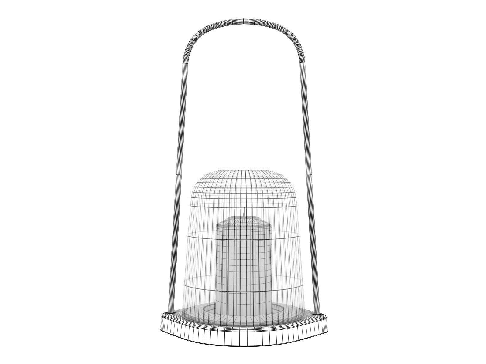 Bell Lantern 3D model_6